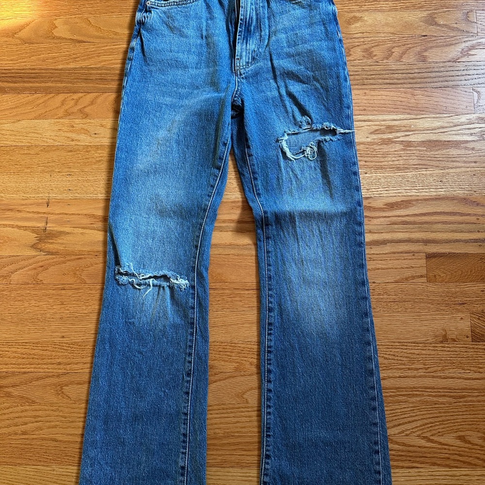 BDG Stretch high rise flare